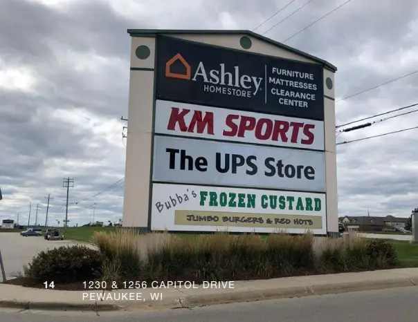 Pewaukee Plaza (view 10) - commercial property managed by MarQi Co.
