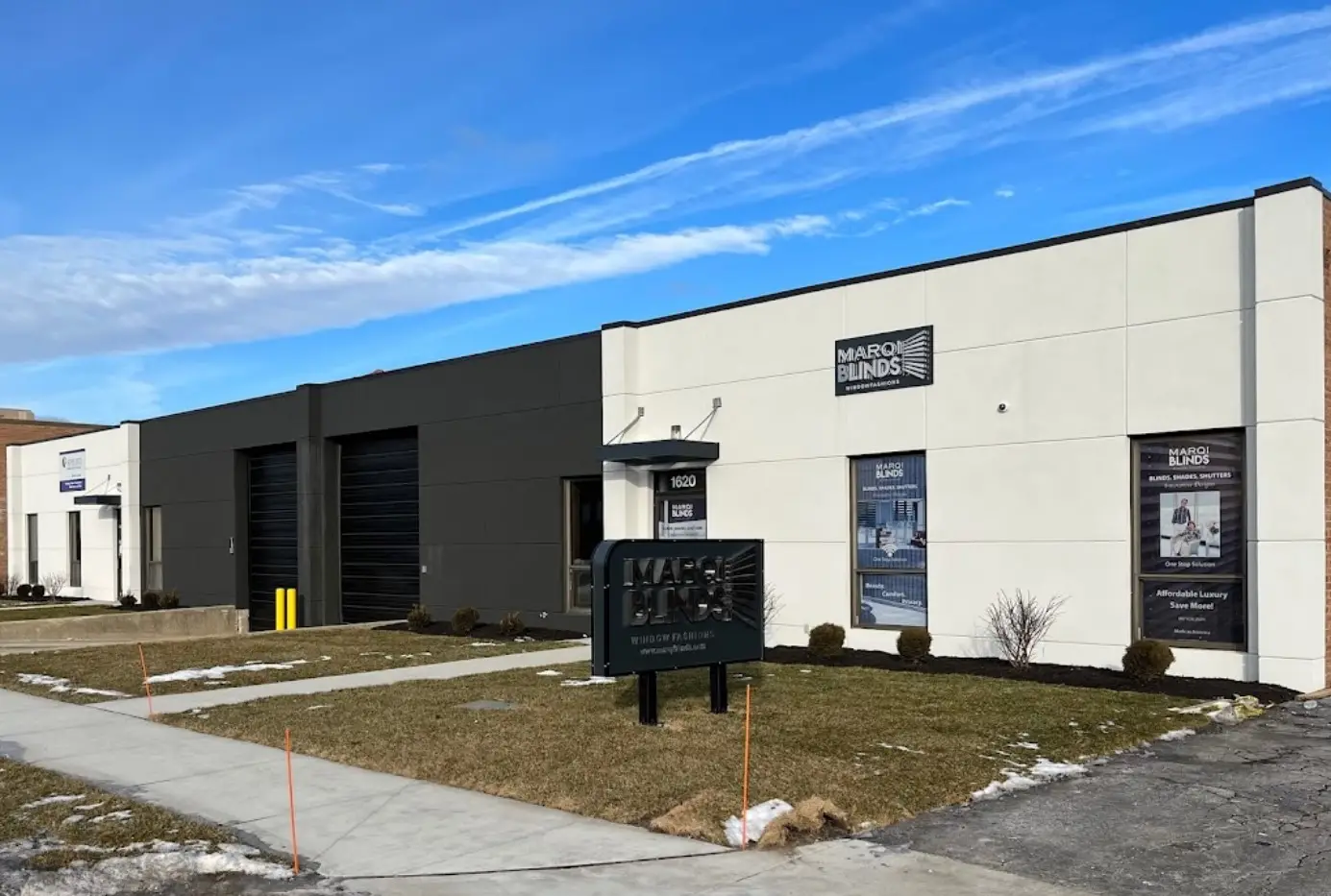 MarQi Blinds exterior (view 2) - commercial property managed by MarQi Co.
