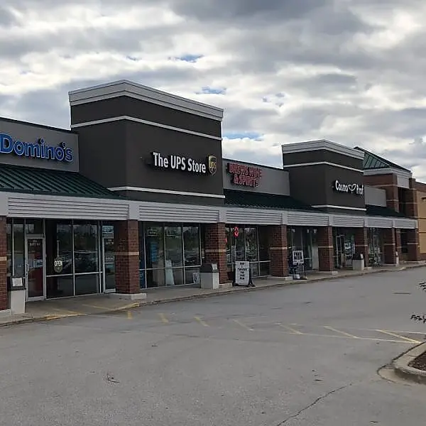 Pewaukee Plaza retail centre in Pewaukee, WI - home of KM Sports USA