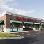 Wansford Retail Plaza exterior (view 2) - commercial property managed by MarQi Co.
